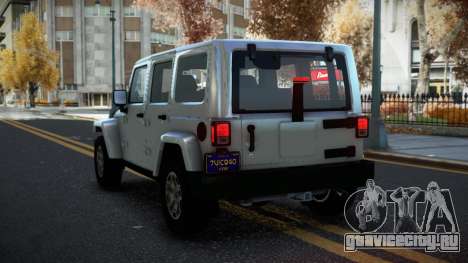 Jeep Wrangler Povarop для GTA 4