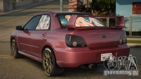Subaru Impeza WRX STI Ganeltin для GTA San Andreas