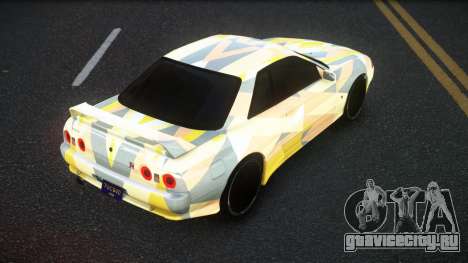 Nissan Skyline R32 Nielna S1 для GTA 4