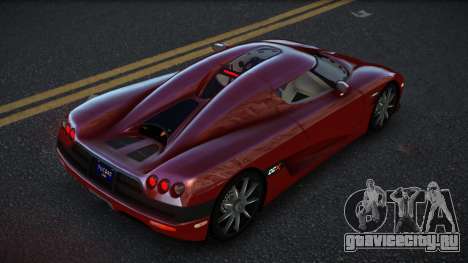 Koenigsegg CCX Wuzu для GTA 4