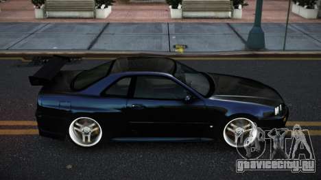 Nissan Skyline R34 Fuvev для GTA 4