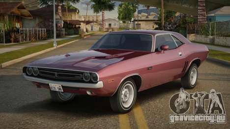 Dodge Challenger RT 71th для GTA San Andreas