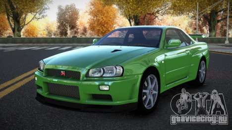 Nissan Skyline R34 Richtiny для GTA 4