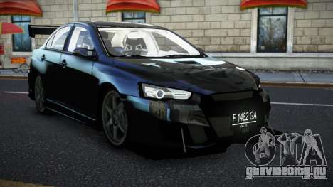 Mitsubishi Lancer Evolution X Vupabuwop для GTA 4