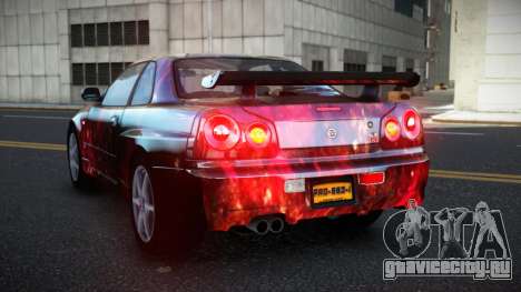Nissan Skyline R34 Richtiny S10 для GTA 4