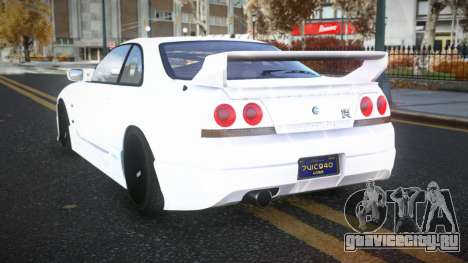 Nissan Skyline R33 Cogelria S6 для GTA 4