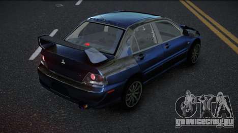 Mitsubishi Lancer Evolution VIII Gacrus для GTA 4
