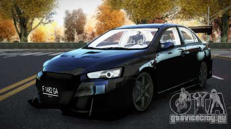 Mitsubishi Lancer Evolution X Vupabuwop для GTA 4