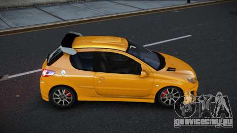 Peugeot 206 Bizjuv для GTA 4