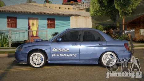 Subaru Impreza WRX STI Jenstin для GTA San Andreas