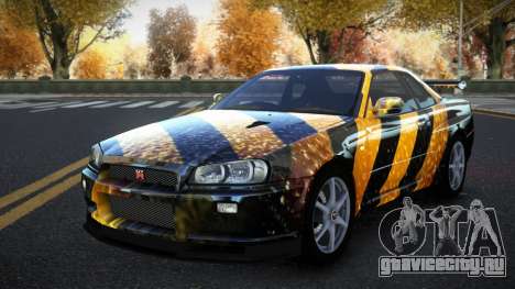 Nissan Skyline R34 Richtiny S13 для GTA 4