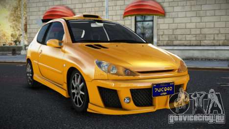 Peugeot 206 Bizjuv для GTA 4