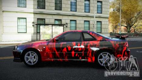 Nissan Skyline R34 Richtiny S9 для GTA 4