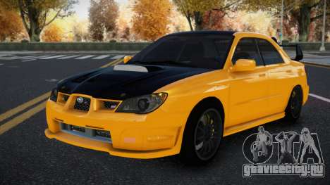 Subaru Impreza Topug для GTA 4