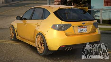 Subaru Impreza WRX Vinmean для GTA San Andreas