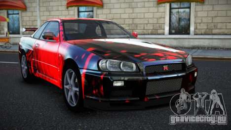 Nissan Skyline R34 Richtiny S9 для GTA 4