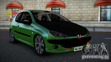 Peugeot 206 Puckuv для GTA 4