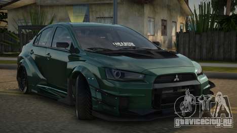 Mitsubishi Lancer Evolution X Liyah для GTA San Andreas