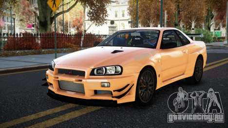 Nissan Skyline R34 Fezamu для GTA 4