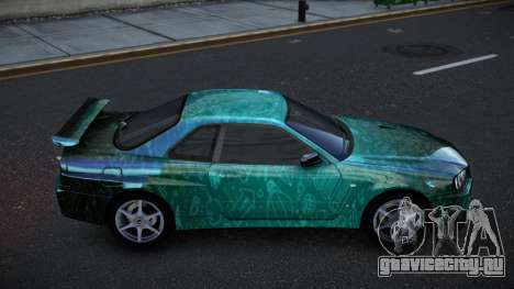 Nissan Skyline R34 Richtiny S5 для GTA 4