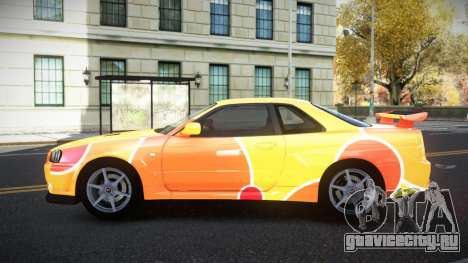 Nissan Skyline R34 Richtiny S1 для GTA 4