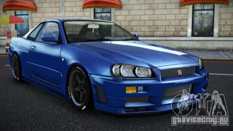 Nissan Skyline R34 Wegaquvuf для GTA 4