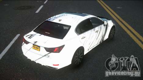 Lexus GS350 Nicas S11 для GTA 4