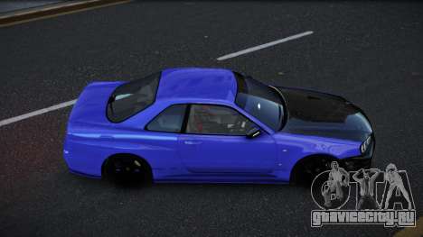 Nissan Skyline R34 Lehijiveb для GTA 4