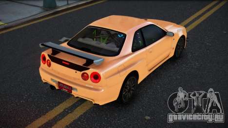 Nissan Skyline R34 Fezamu для GTA 4