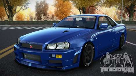 Nissan Skyline R34 Wegaquvuf для GTA 4