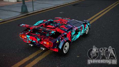 Lamborghini Countach Arse S7 для GTA 4
