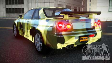 Nissan Skyline R34 Richtiny S11 для GTA 4