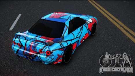 Nissan Skyline R32 Nielna S2 для GTA 4