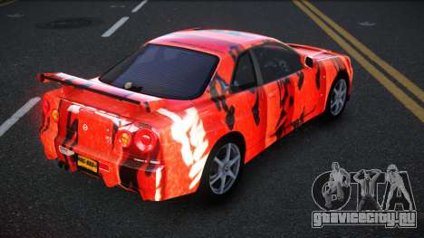 Nissan Skyline R34 Richtiny S14 для GTA 4