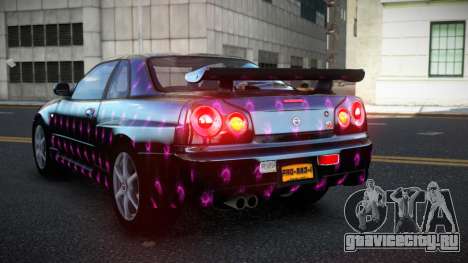 Nissan Skyline R34 Richtiny S3 для GTA 4
