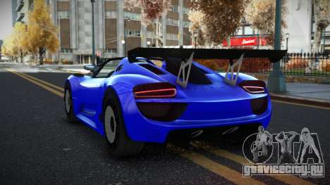 Porsche 918 Cejnov для GTA 4