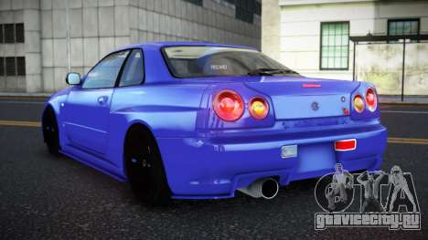 Nissan Skyline R34 Lehijiveb для GTA 4