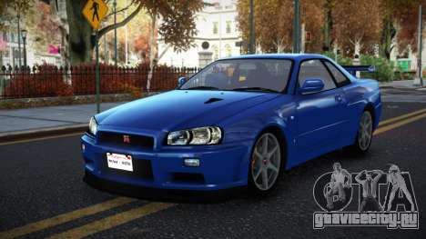 Nissan Skyline R34 Medjur для GTA 4