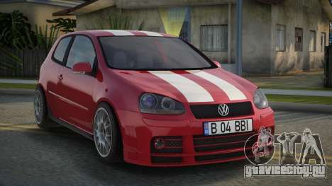Volkswagen Golf Desrovin для GTA San Andreas