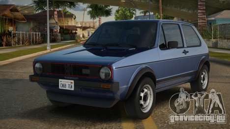 Volkswagen Golf GTI Denus для GTA San Andreas