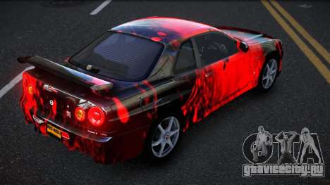 Nissan Skyline R34 Richtiny S9 для GTA 4