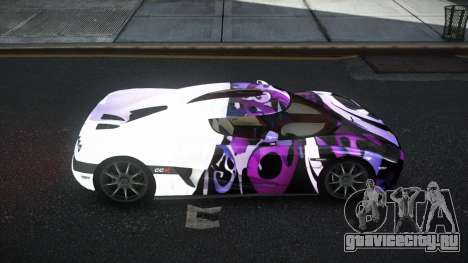 Koenigsegg CCX Vanlyn S14 для GTA 4