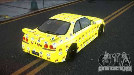 Nissan Skyline R33 Cogelria S2 для GTA 4
