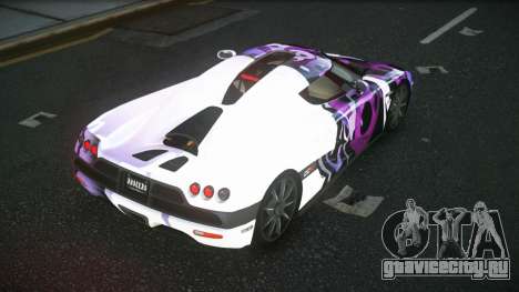 Koenigsegg CCX Vanlyn S14 для GTA 4