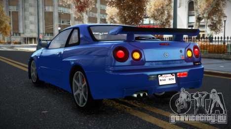 Nissan Skyline R34 Medjur для GTA 4