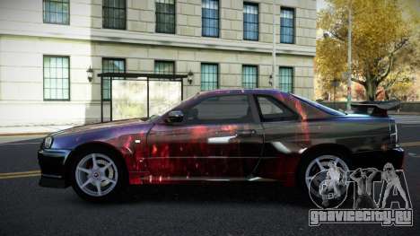 Nissan Skyline R34 Richtiny S10 для GTA 4