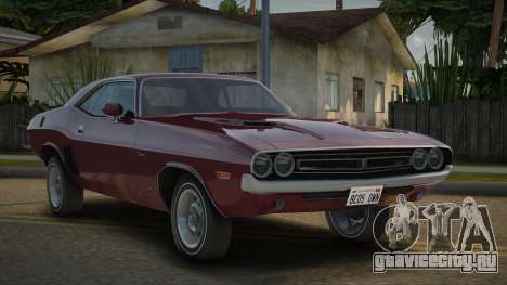 Dodge Challenger RT 71th для GTA San Andreas