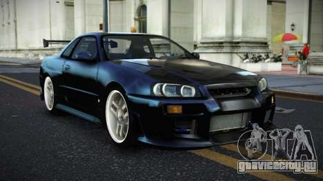 Nissan Skyline R34 Fuvev для GTA 4
