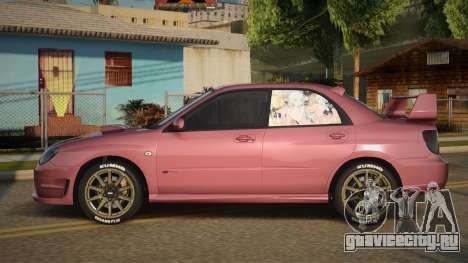 Subaru Impeza WRX STI Ganeltin для GTA San Andreas