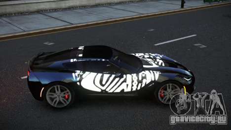 Chevrolet Corvette C7 Exson S14 для GTA 4